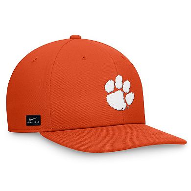 Men's Nike Orange Clemson Tigers On-Field Pro Bill Snapback Hat