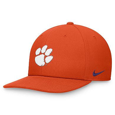 Men's Nike Orange Clemson Tigers On-Field Pro Bill Snapback Hat