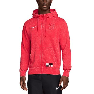 Men's Nike Red Liverpool Third Club Full-Zip Hoodie