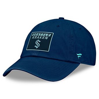 Women's Fanatics Deep Sea Blue Seattle Kraken Authentic Pro Rink Adjustable Hat