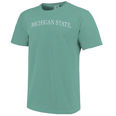 Unisex Light Green Michigan State Spartans Comfort Colors Fashion Color Arch��T-Shirt