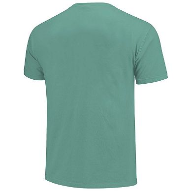Unisex Light Green Michigan State Spartans Comfort Colors Fashion Color Arch��T-Shirt