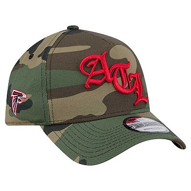 Men's New Era Camo Atlanta Falcons Mystic Camo A-Frame 9FORTY Adjustable Hat