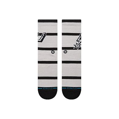 Unisex Stance San Antonio Spurs Prep Stripe Crew Sock