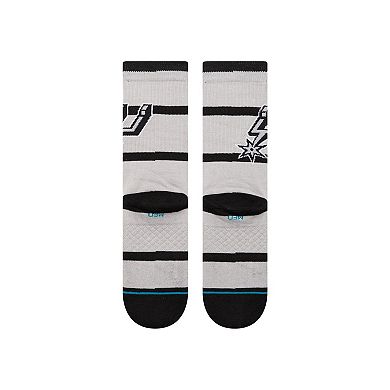 Unisex Stance San Antonio Spurs Prep Stripe Crew Sock
