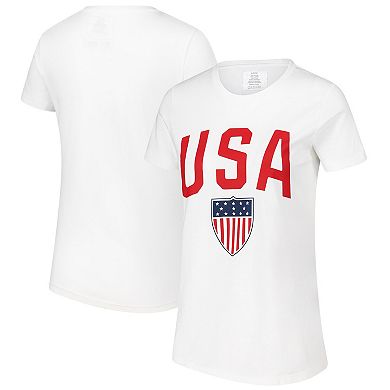 Women's White Team USA T-Shirt