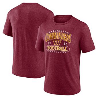 Men's Fanatics Burgundy Washington Commanders Primary Logo T-Shirt