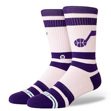 Unisex Stance Utah Jazz Prep Stripe Crew Sock