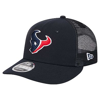 Men's New Era Navy Houston Texans Low Profile 9FIFTY Snapback Hat
