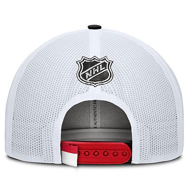 Men's Fanatics Red/White Detroit Red Wings Authentic Pro Rink Trucker Hat