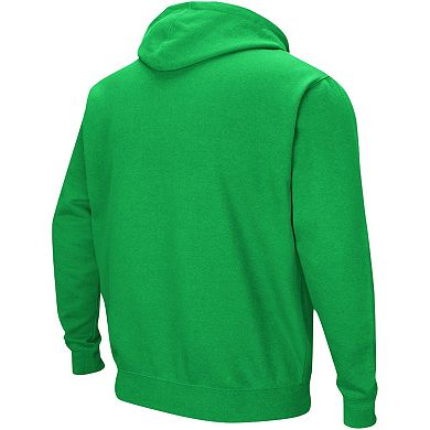 Men's Colosseum Green Oregon Ducks Double Arch Pullover Hoodie