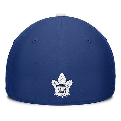 Men's Fanatics Blue/White Toronto Maple Leafs Authentic Pro Rink Team Code Flex Hat