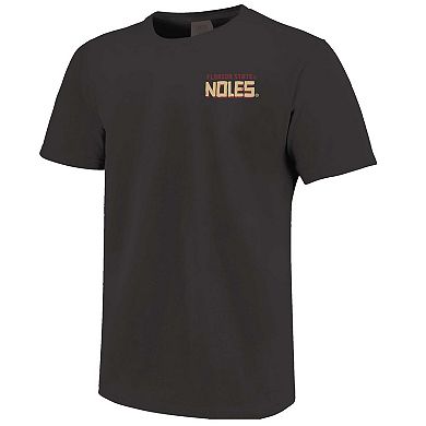 Unisex Black Florida State Seminoles Bouquet Hyper Local Comfort Colors T-Shirt