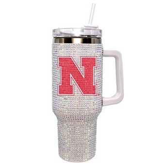 The Memory Company Nebraska Huskers 40oz. Bling Colossal Tumbler