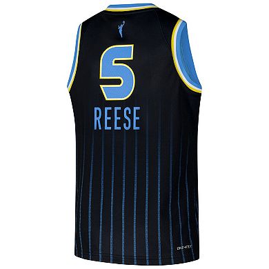 Youth Nike Angel Reese Black Chicago Sky 2024 WNBA Draft Explorer Edition Victory Player Jersey