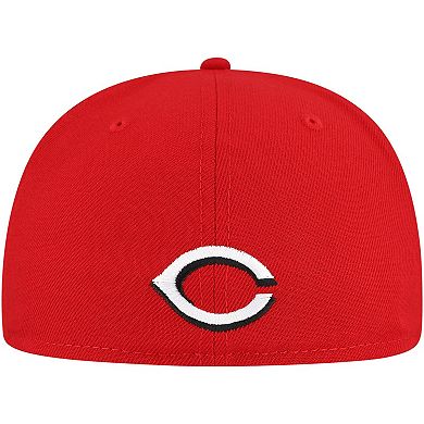 Men's New Era Red Cincinnati Reds Ransom 59FIFTY Fitted Hat