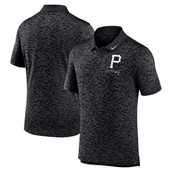 Men's Nike Black Pittsburgh Pirates Next Level Polo