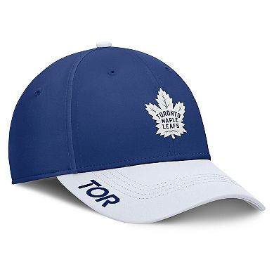 Men's Fanatics Blue/White Toronto Maple Leafs Authentic Pro Rink Flex Hat