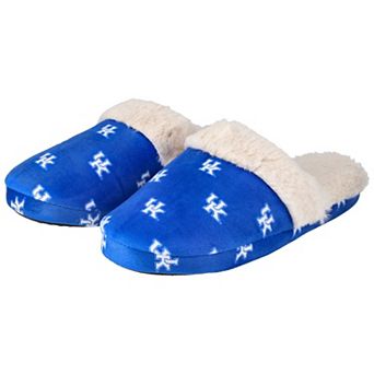 Women's ZooZatz Royal Kentucky Wildcats Faux Fur Slippers
