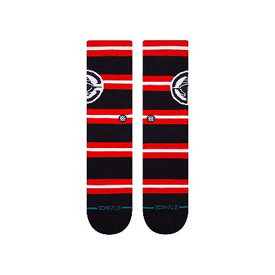 Unisex Stance LA Clippers Prep Stripe Crew Sock