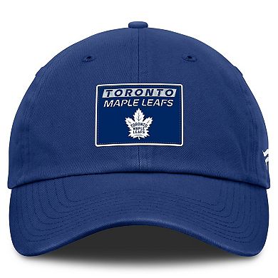 Men's Fanatics Blue Toronto Maple Leafs Authentic Pro Prime Adjustable Hat