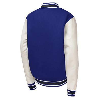 Youth Purple Phoenix Suns True Team Full-Snap Varsity Jacket