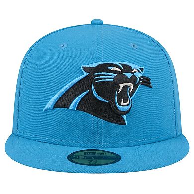 Men's New Era Blue Carolina Panthers 59FIFTY Fitted Hat