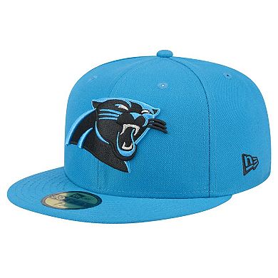 Men's New Era Blue Carolina Panthers 59FIFTY Fitted Hat
