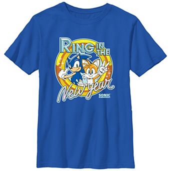 Boys 8-20 Sonic Ring In The New Year Graphic Tee