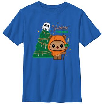 Boys 6-20 Star Wars Yuletide Yub Nub Graphic Tee