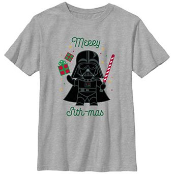 Boys 8-20 Star Wars Darth Vader Merry Sith-mas Graphic Tee
