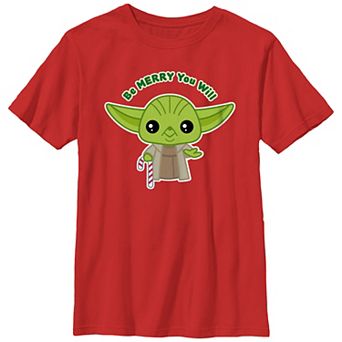 Boys 8-20 Star Wars Be Merry You Will Graphic Tee