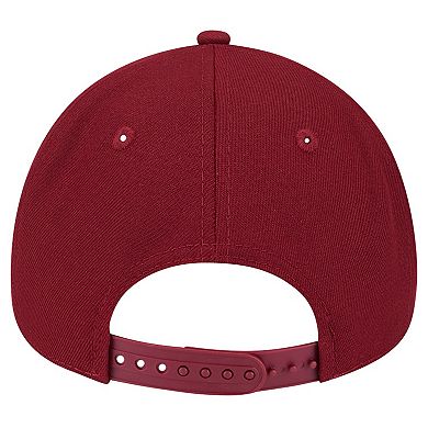 Men's New Era Burgundy Colorado Avalanche Core A-Frame 9FORTY Adjustable Hat