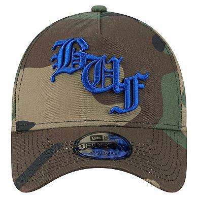 Men's New Era Camo Buffalo Bills Mystic Camo A-Frame 9FORTY Adjustable Hat
