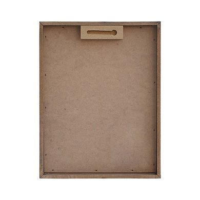 Parisloft Dear Santa Leave Presents Take Cat Framed Wood Dog Christmas Sign