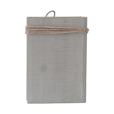 Parisloft Decorative Wood Book - Coming Home Is One of the Most Beautiful Things