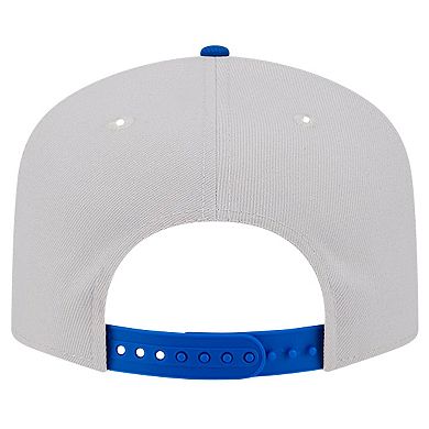 Men's New Era Stone Los Angeles Rams Decent 9FIFTY A-Frame Snapback Hat