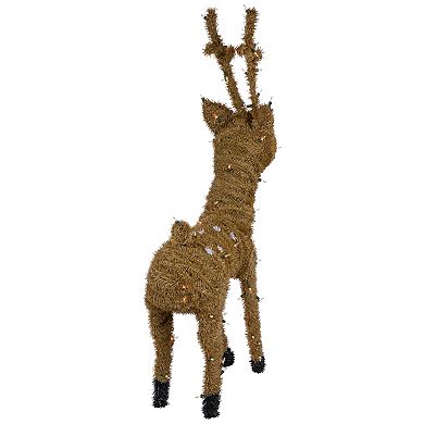Northlight Pre-Lit Standing Reindeer Outdoor Christmas Decoration