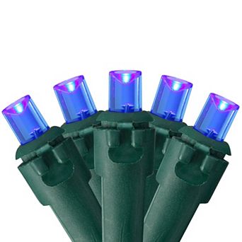 Northlight 50 Blue LED Wide Angle String Christmas Lights