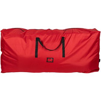 Northlight Red and Black Artificial Christmas Tree Storage Bag