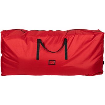 Northlight Red and Black Artificial Christmas Tree Storage Bag