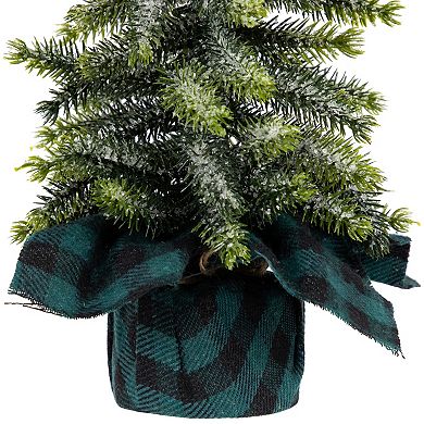 Northlight Mini Iced Downswept Pine Artificial Christmas Trees 3-piece Set