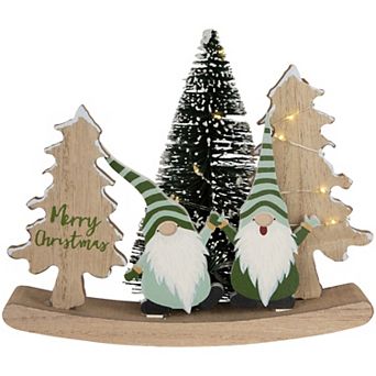 Northlight LED Gnomes & Christmas Trees Table Décor