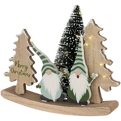 Northlight LED Gnomes & Christmas Trees Table Décor