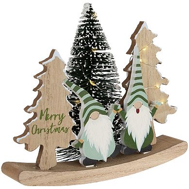 Northlight LED Gnomes & Christmas Trees Table Décor