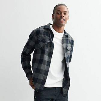 Men's Hurley Button Down Flannel