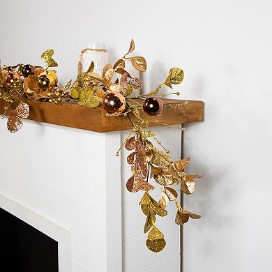 Northlight Ball Ornaments Glitter Christmas Garland