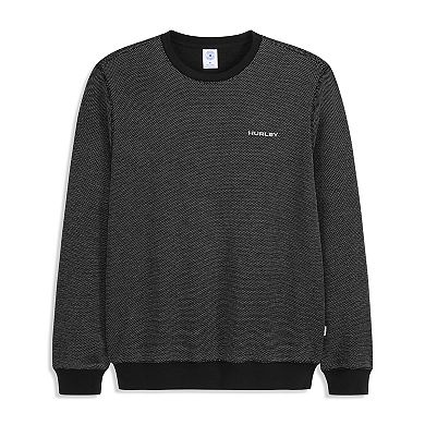 Men's Hurley Jacquard Crewneck Pullover