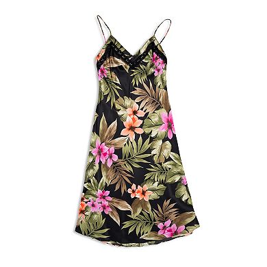 Women's Lilac+London Print Midi Nightgown
