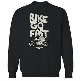 Men's COLAB89 Bike Go Fast CAB Graphic Sweatshirt
